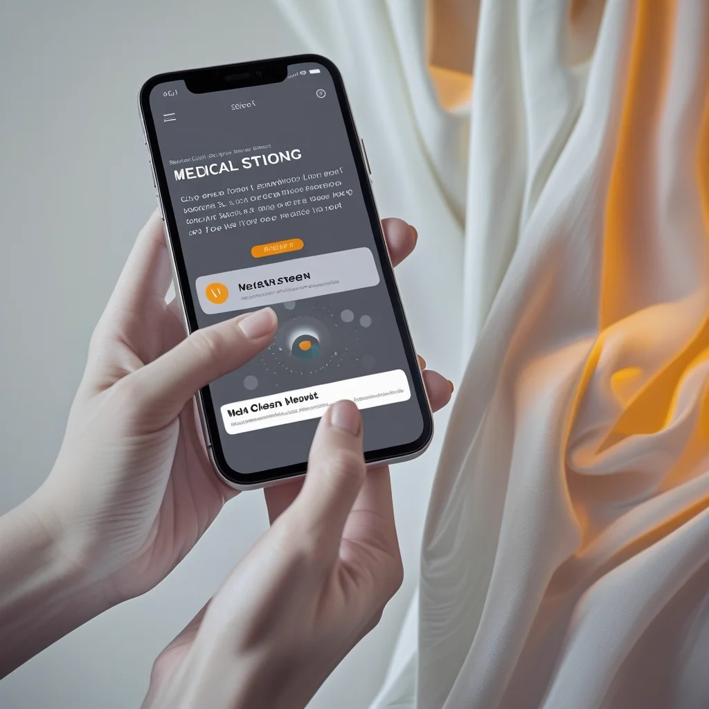 Patient describing symptoms to AI